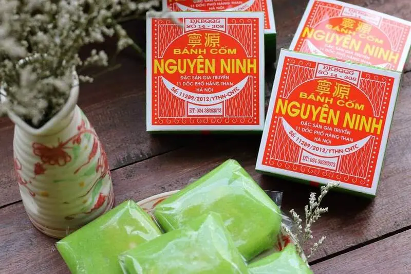 B&aacute;nh cốm H&agrave; Nội, hương vị ngọt ng&agrave;o của mảnh đất thủ đ&ocirc; 7