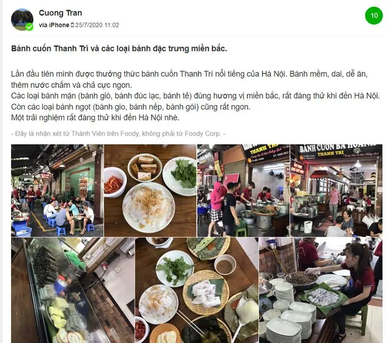 B&aacute;nh cuốn B&agrave; Ho&agrave;nh, h&agrave;ng ăn ng&oacute;t ngh&eacute;t trăm năm tuổi giữa l&ograve;ng thủ đ&ocirc; 12
