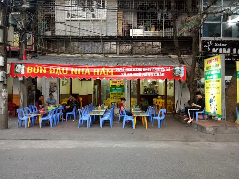 B&uacute;n đậu H&agrave;ng Khay, thưởng thức tinh hoa ẩm thực H&agrave; Th&agrave;nh 5