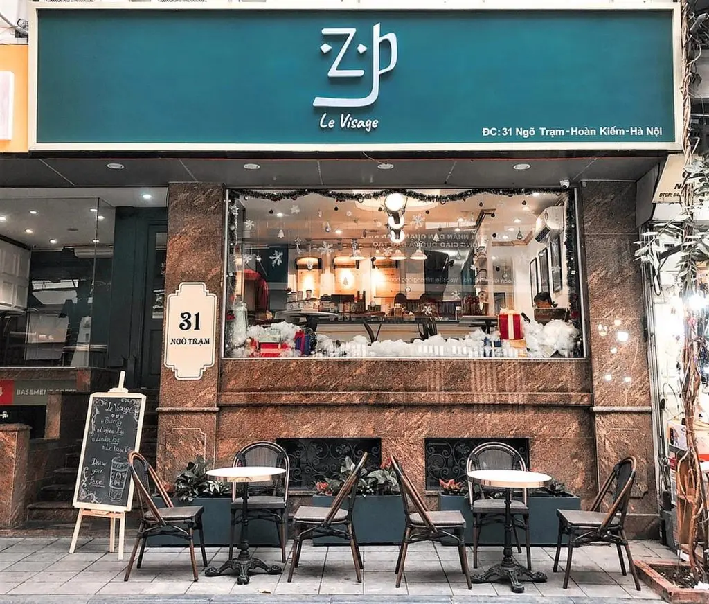 Check-in 5 qu&aacute;n cafe tone xanh H&agrave; Nội cực đẹp 4