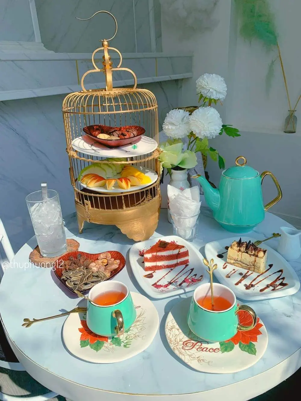 H&oacute;a th&acirc;n th&agrave;nh n&agrave;ng thơ giữa chốn mơ tại Five O'clock Tea 5