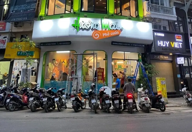Lưu ngay top 14 qu&aacute;n phở cuốn H&agrave; Nội nổi tiếng, chuẩn vị Bắc 9