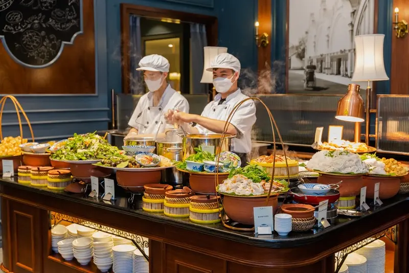 Maison Sen Buffet: Tinh hoa ẩm thực của giới s&agrave;nh điệu thủ đ&ocirc; 6