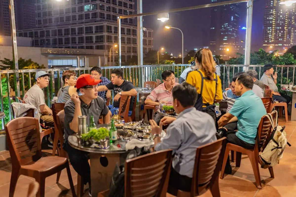 Muốn trải nghiệm thịt nướng chuẩn vị Hàn, bạn phải đến ngay Nhà hàng Samwon nhé 5