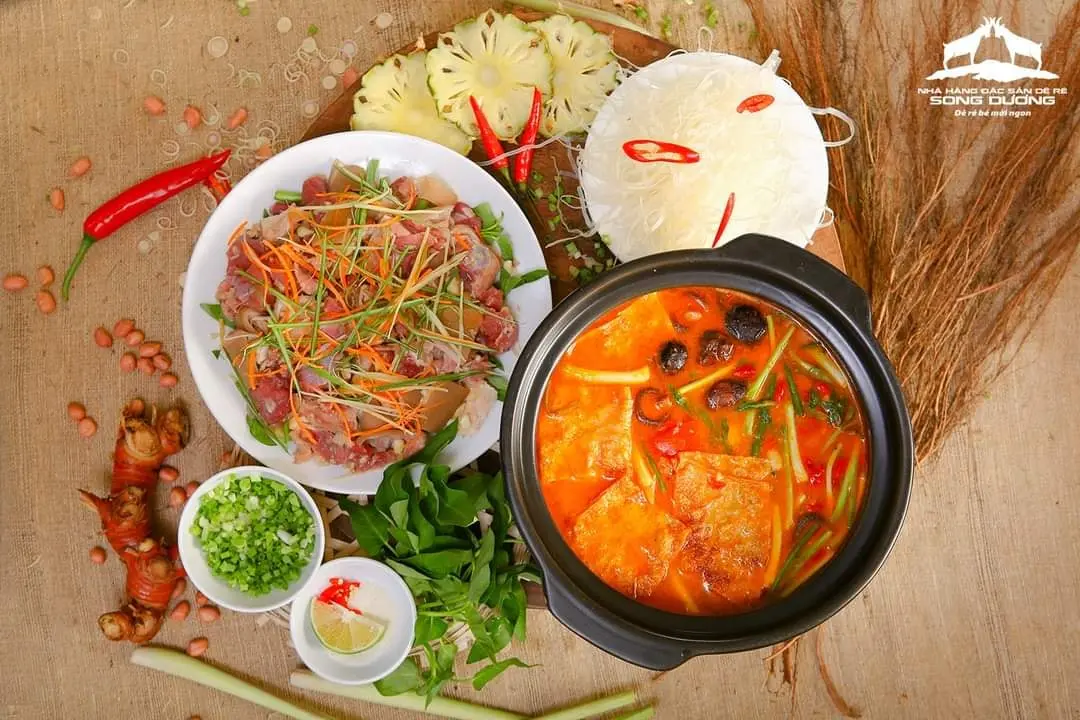 Nhà hàng Dê Ré Song Dương - Món ngon núi rừng 8