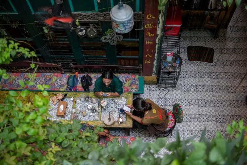 Thăm Hidden Gem Coffee H&agrave; Nội trải nghiệm lối sống xanh độc đ&aacute;o 5