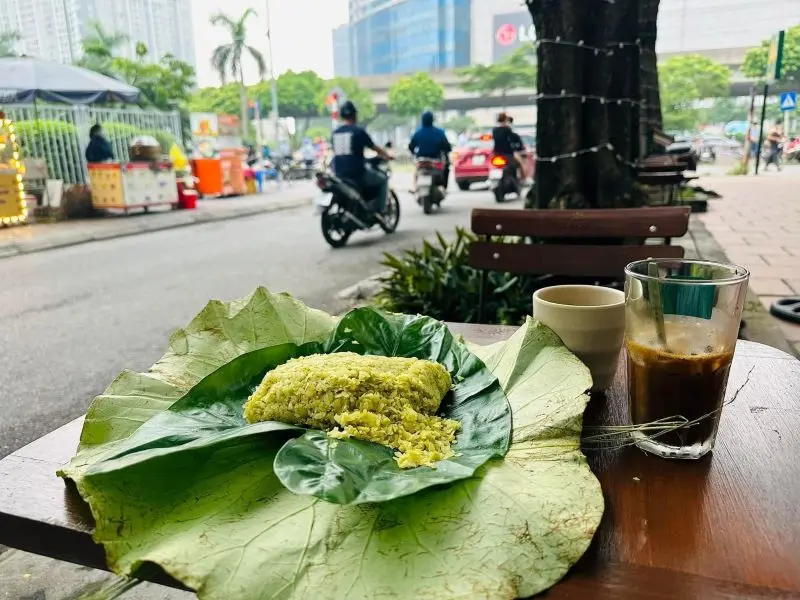 X&ocirc;i cốm H&agrave; Nội, thức qu&agrave; b&igrave;nh dị thấm đượm hồn thu thủ đ&ocirc; 5