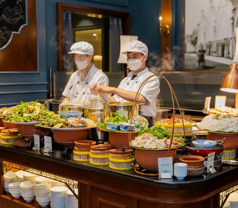 Maison Sen Buffet: Tinh hoa ẩm thực của giới sành điệu thủ đô