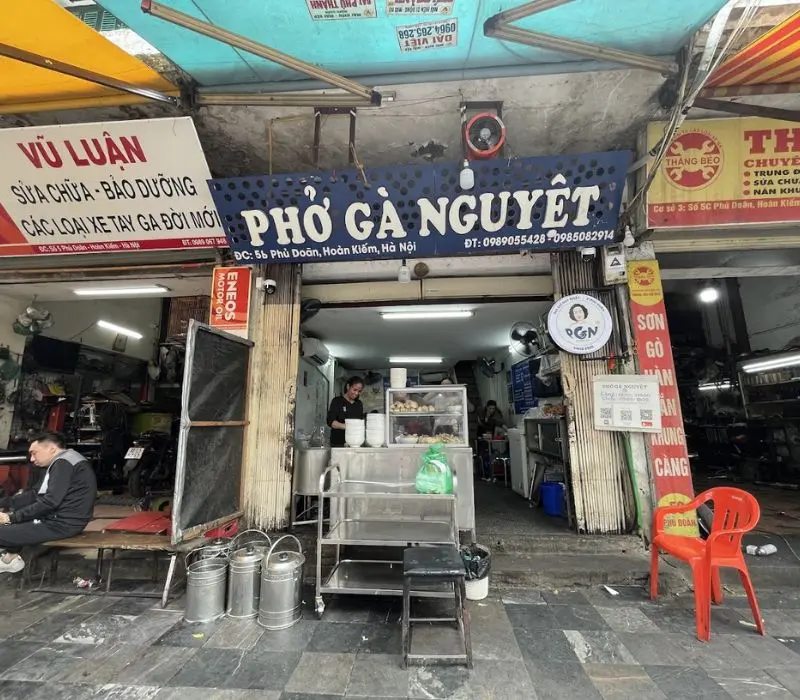 Phở gà Nguyệt, từ ẩm thực địa phương đến ngôi sao Michelin