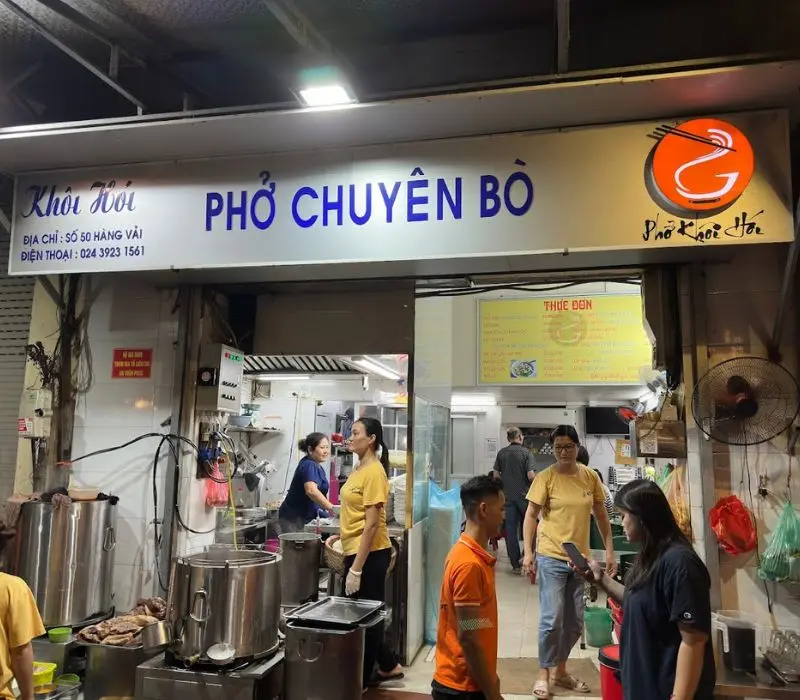 Phở Khôi Hói, bí quyết thành công của món phở được Michelin đề cử