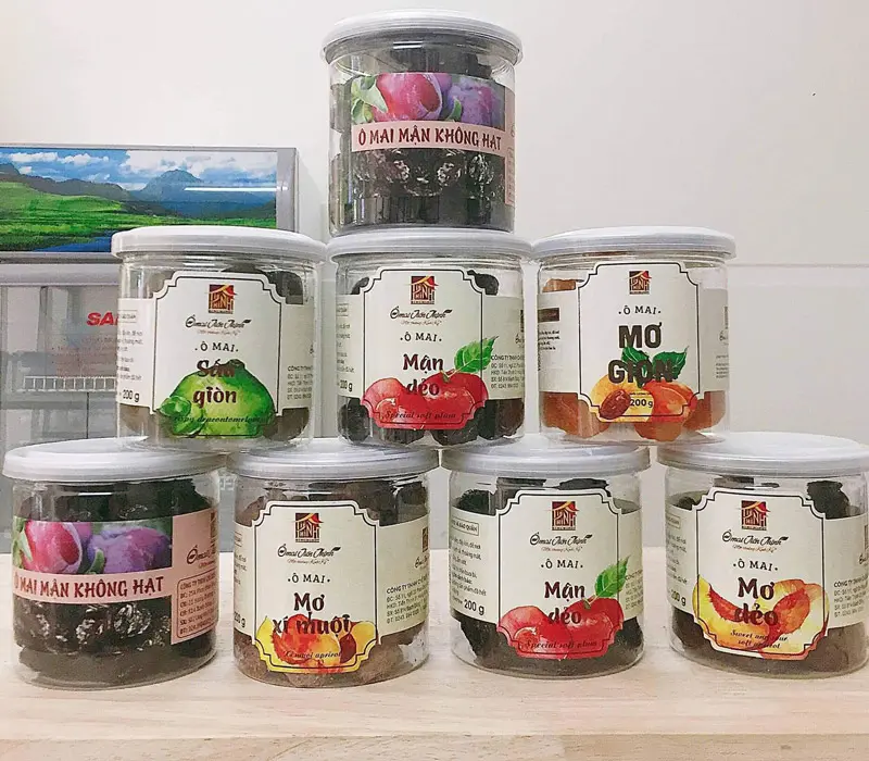 Thưởng thức ô mai Hàng Đường, tinh túy ẩm thực đất kinh kỳ