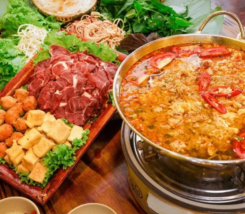 Top 10 quán lẩu riêu cua bắp bò Hà Nội ngon nhất, ăn là ghiền