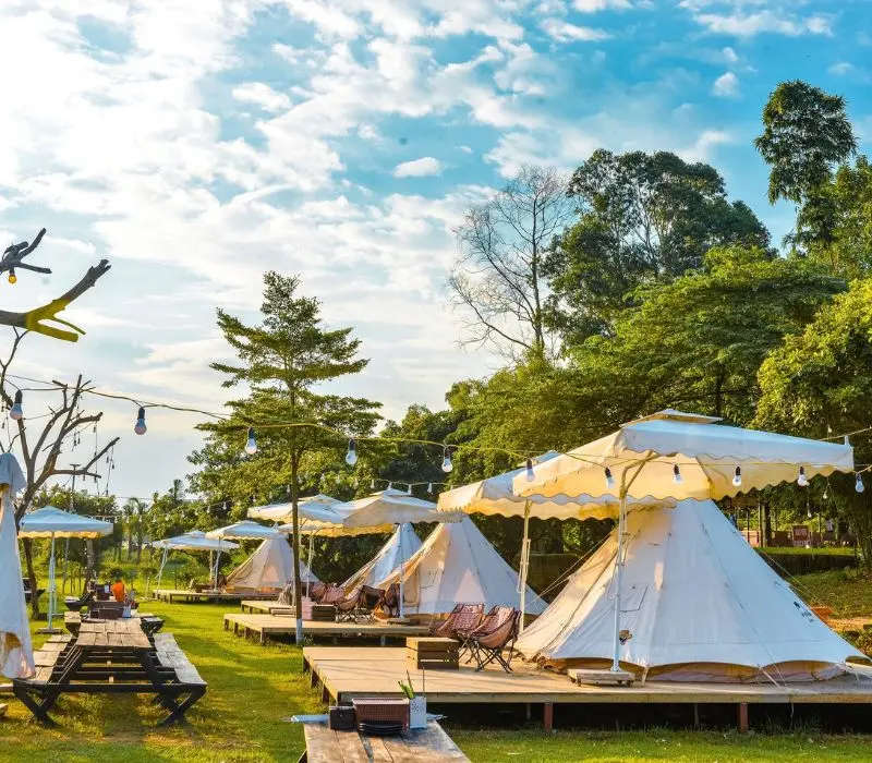 Trải nghiệm cà phê cắm trại Sixdoong Cafe Camping độc đáo