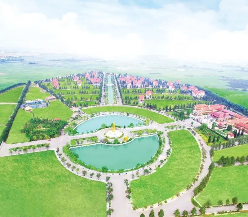 Ấn tượng Khu sinh thái Đan Phượng với không gian triệu đô