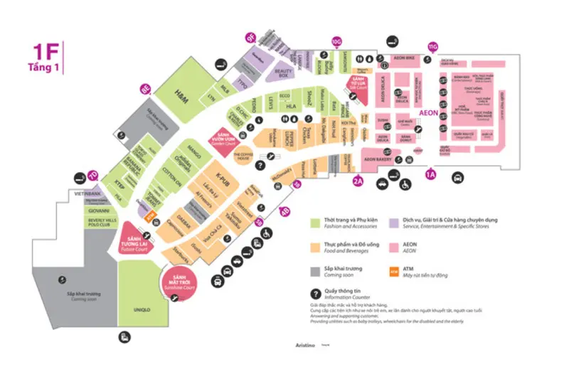Aeon Mall H&agrave; Đ&ocirc;ng c&oacute; g&igrave;? Kinh nghiệm mua sắm, ăn uống, giải tr&iacute; chi tiết 3