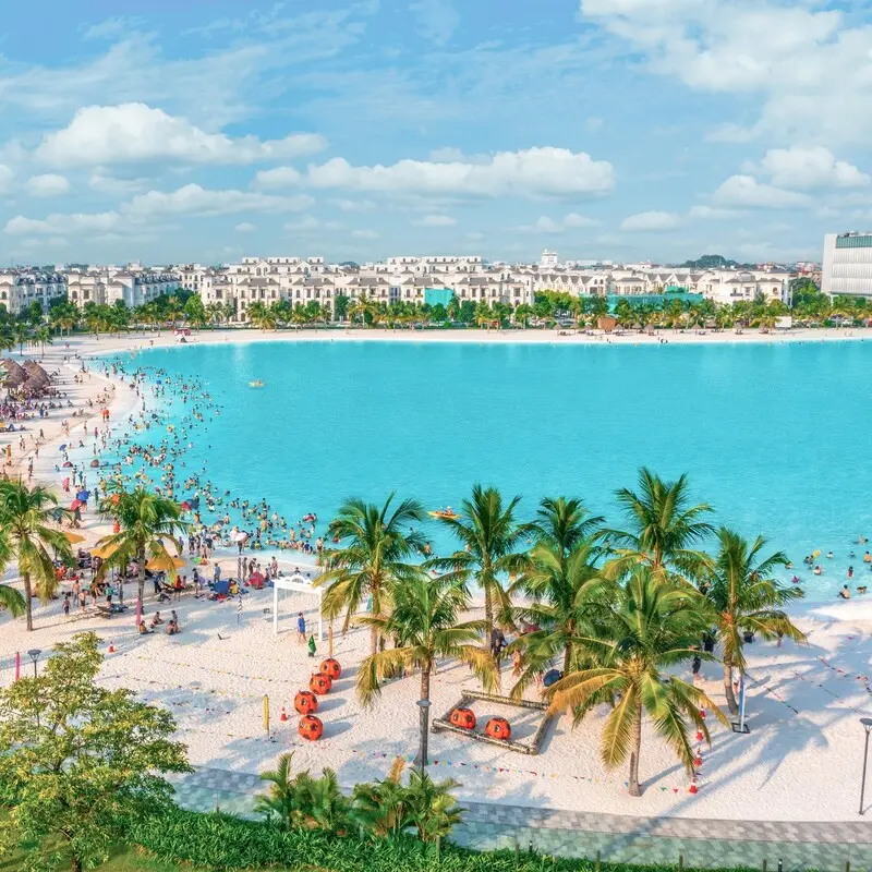 Biển Hồ Nước Mặn Ocean Park, tọa độ giải tr&iacute; độc lạ giữa l&ograve;ng thủ đ&ocirc; 6
