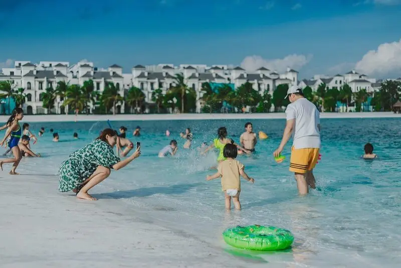 Biển Hồ Nước Mặn Ocean Park, tọa độ giải tr&iacute; độc lạ giữa l&ograve;ng thủ đ&ocirc; 5