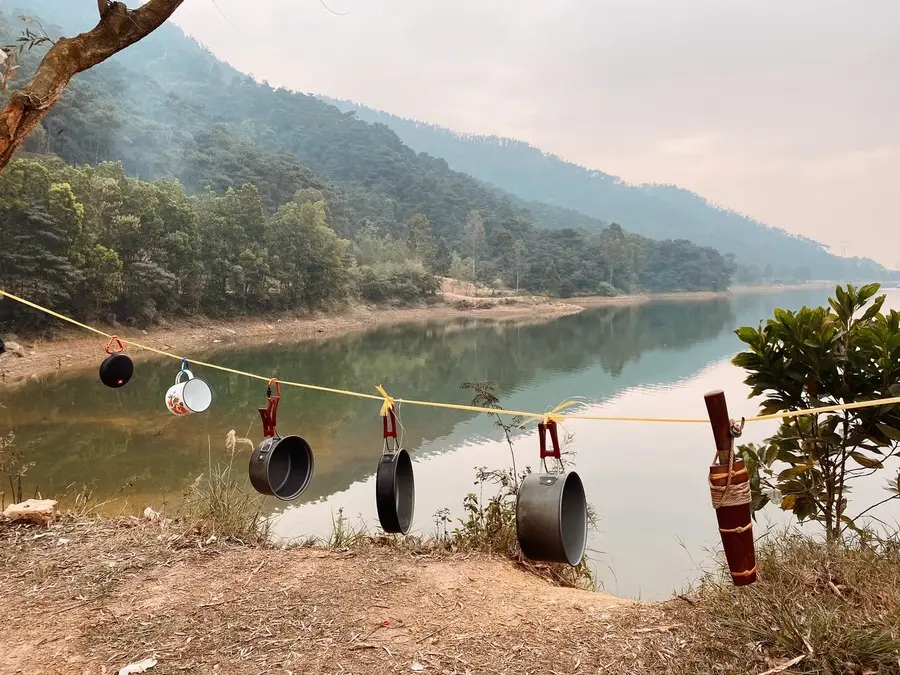 Cắm trại ở Hồ Đồng Đ&ograve;, trải nghiệm cực chất cho những ng&agrave;y cuối tuần 2