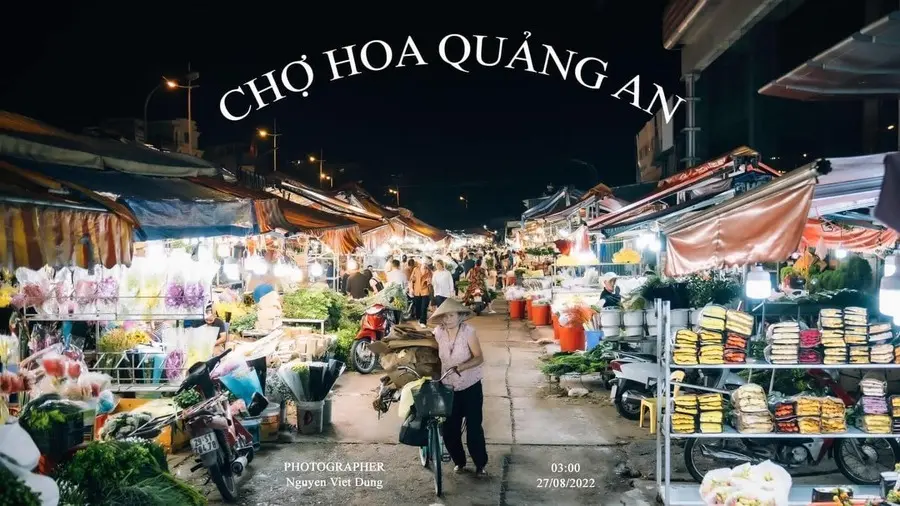 Chợ hoa Quảng An, vẻ đẹp rực rỡ khoe sắc s&aacute;ng bừng thủ đ&ocirc; 2