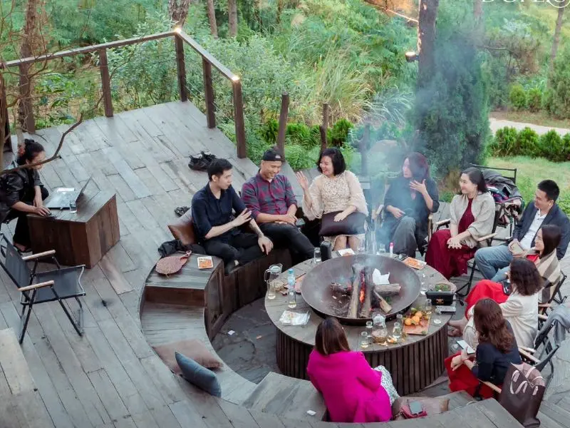 Đồi Llum - Khu nghỉ dưỡng giữa rừng th&ocirc;ng rộng cực chill tại H&agrave; Nội 9
