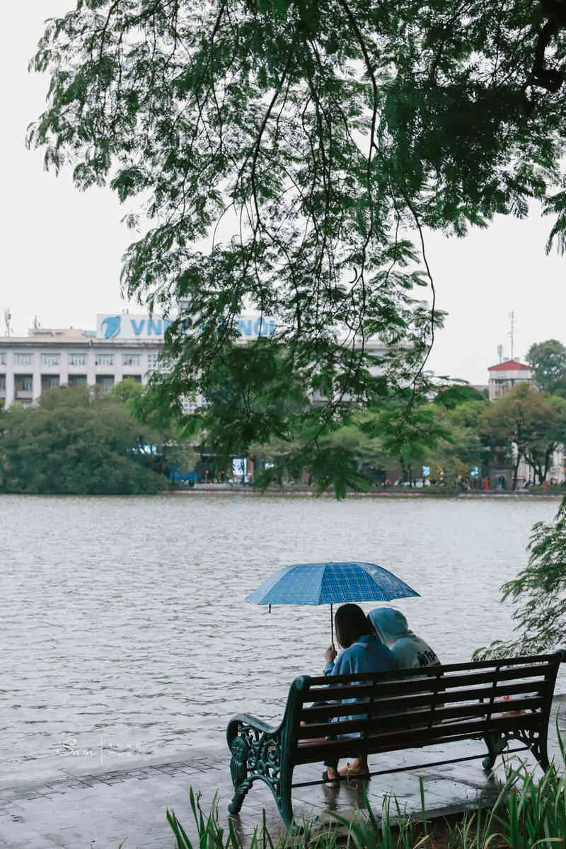 H&agrave; Nội sau cơn mưa, vẻ đẹp dịu d&agrave;ng tươi mới 6