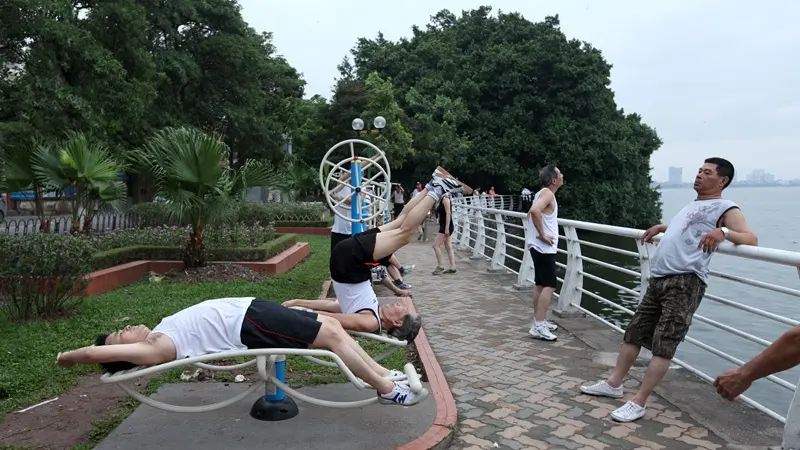 Hồ Mễ Tr&igrave;: Kh&ocirc;ng gian xanh y&ecirc;n b&igrave;nh giữa l&ograve;ng H&agrave; Nội 7