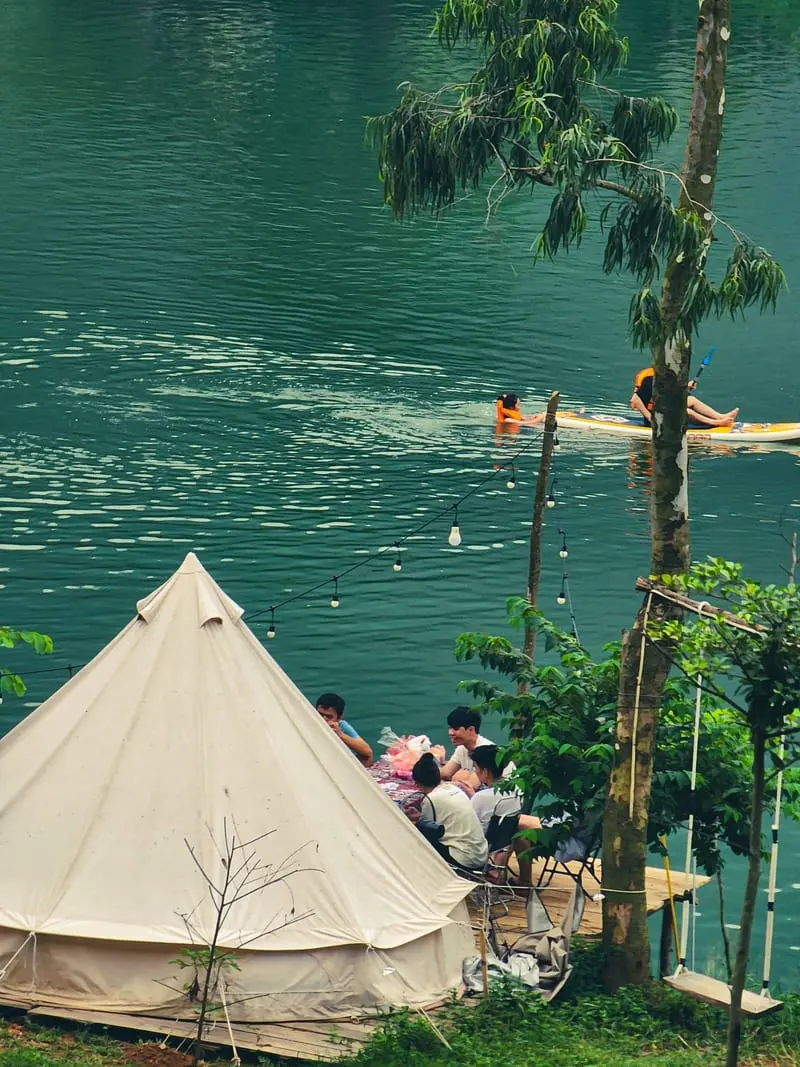 M&aacute;ch bạn top 18 điểm camping H&agrave; Nội c&oacute; cảnh đẹp cực chill 18