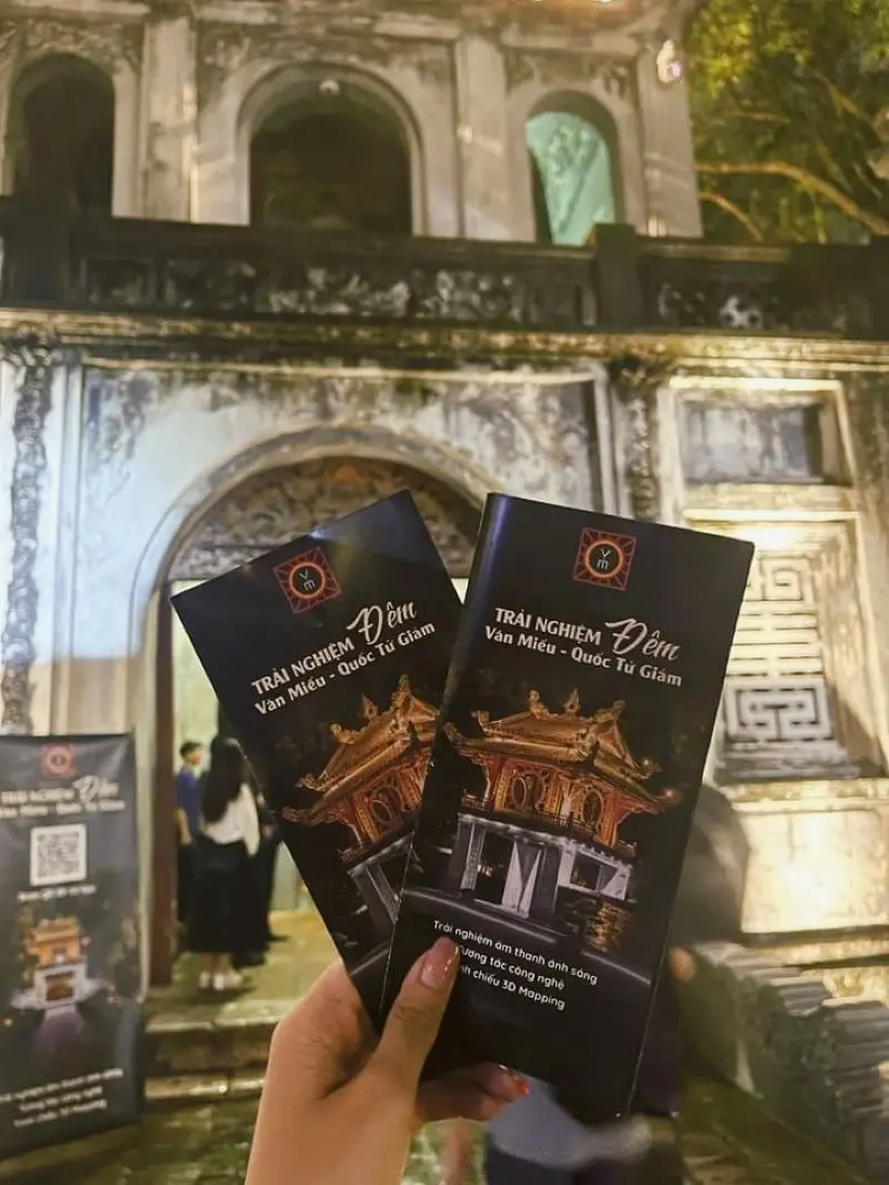 Tour đ&ecirc;m Văn Miếu Quốc Tử Gi&aacute;m, kh&aacute;m ph&aacute; di t&iacute;ch theo c&aacute;ch mới 3