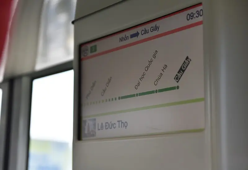 Tuyến metro Nhổn - ga H&agrave; Nội: Hướng dẫn di chuyển, lộ tr&igrave;nh 4