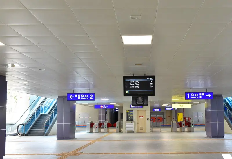 Tuyến metro Nhổn - ga H&agrave; Nội: Hướng dẫn di chuyển, lộ tr&igrave;nh 12