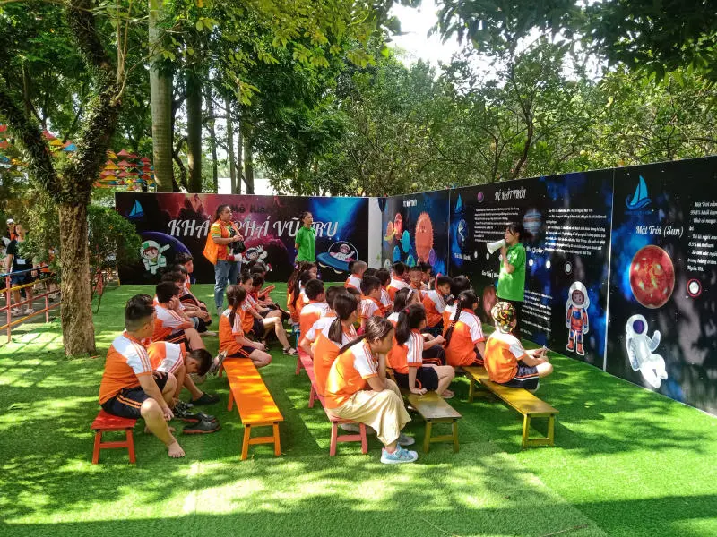 Vi vu Khu du lịch C&aacute;nh Buồm Xanh Park thư gi&atilde;n cuối tuần 8
