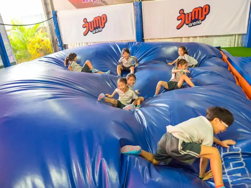 Vui chơi tại Jump Arena H&agrave; Nội review khu Trampoline nổi tiếng 3