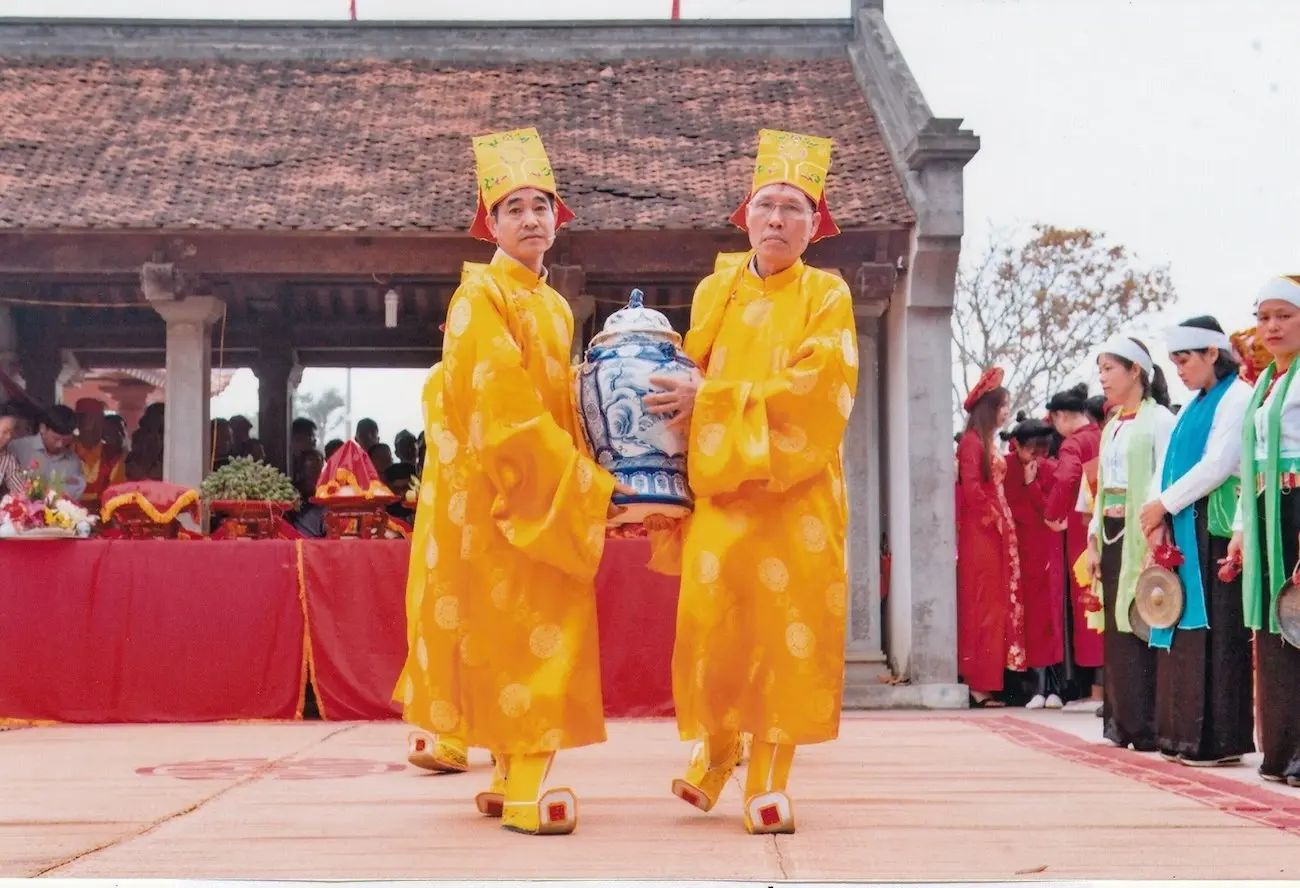Đủ m&agrave;u sắc m&ugrave;a lễ hội Tản Vi&ecirc;n Sơn Th&aacute;nh của v&ugrave;ng đất Ba V&igrave; linh thi&ecirc;ng 8