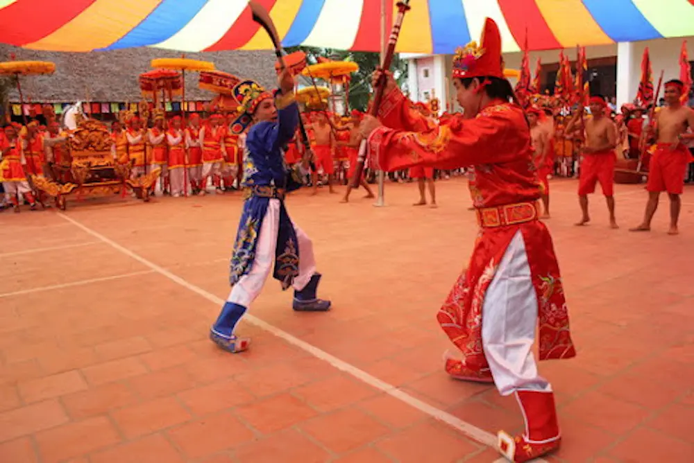 Hội Gi&oacute;ng S&oacute;c Sơn &ndash; Đặc sắc di sản văn h&oacute;a phi vật thể được UNESCO c&ocirc;ng nhận 9