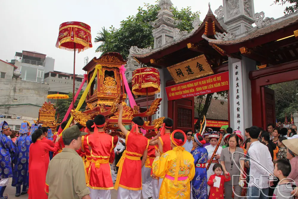 Lễ hội đ&igrave;nh Cao Sơn - Ng&ocirc;i đền trấn giữ ph&iacute;a nam kinh th&agrave;nh Thăng Long năm xưa ở H&agrave; Nội 2