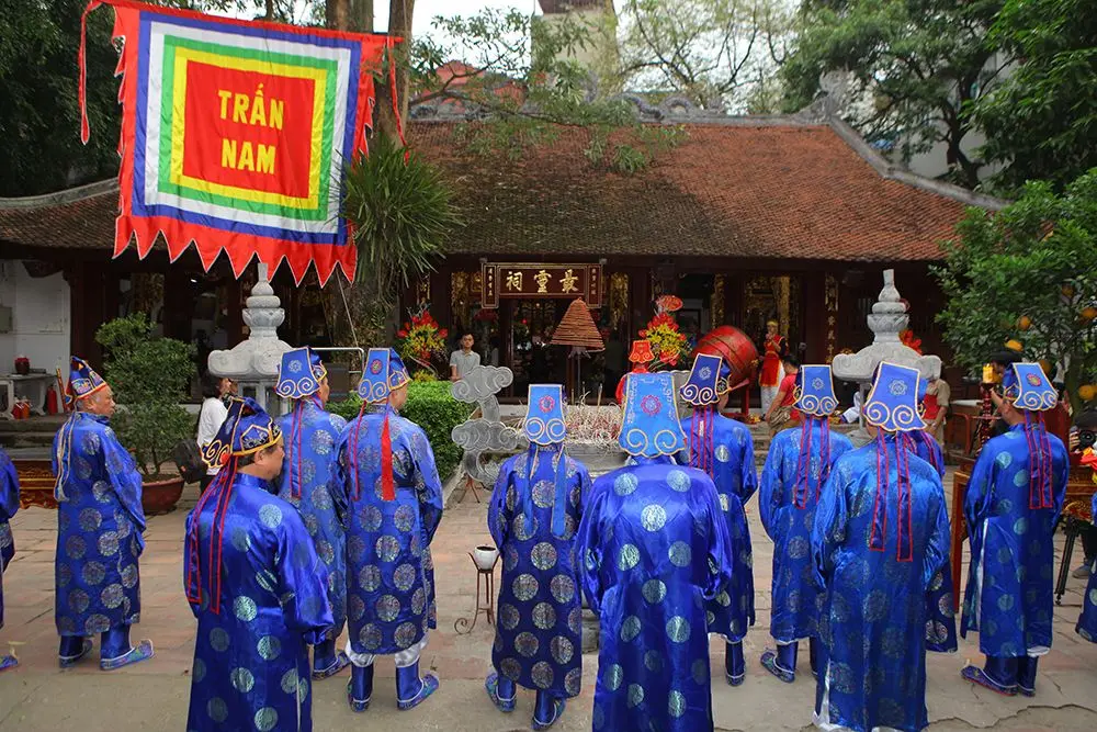 Lễ hội đ&igrave;nh Cao Sơn - Ng&ocirc;i đền trấn giữ ph&iacute;a nam kinh th&agrave;nh Thăng Long năm xưa ở H&agrave; Nội 8
