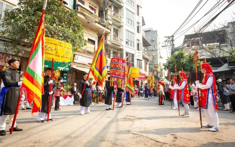 Lễ hội l&agrave;ng Triều Kh&uacute;c: Di sản văn h&oacute;a thu h&uacute;t đ&ocirc;ng đảo du kh&aacute;ch 3