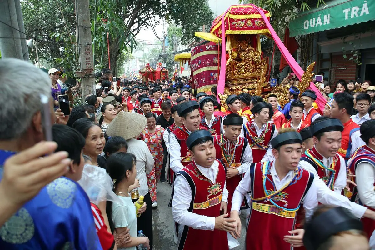 Y&ecirc;n b&igrave;nh lễ hội 5 l&agrave;ng Mọc - N&eacute;t đẹp d&acirc;n gian giữa l&ograve;ng thủ đ&ocirc; 6