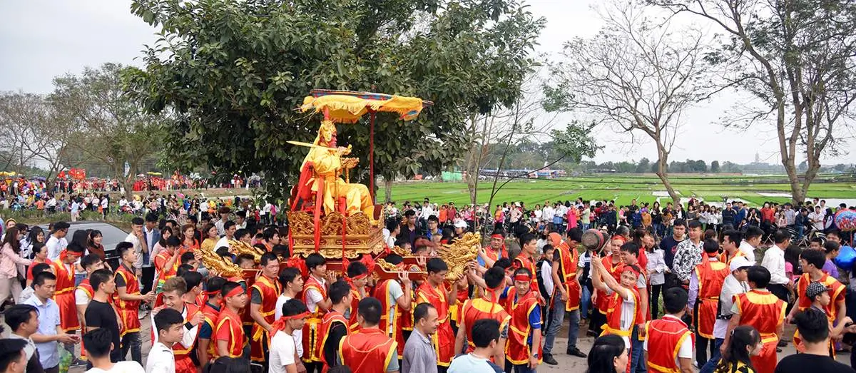 Lễ hội Đền Sái - Nghi lễ rước vua giả độc đáo có một không hai