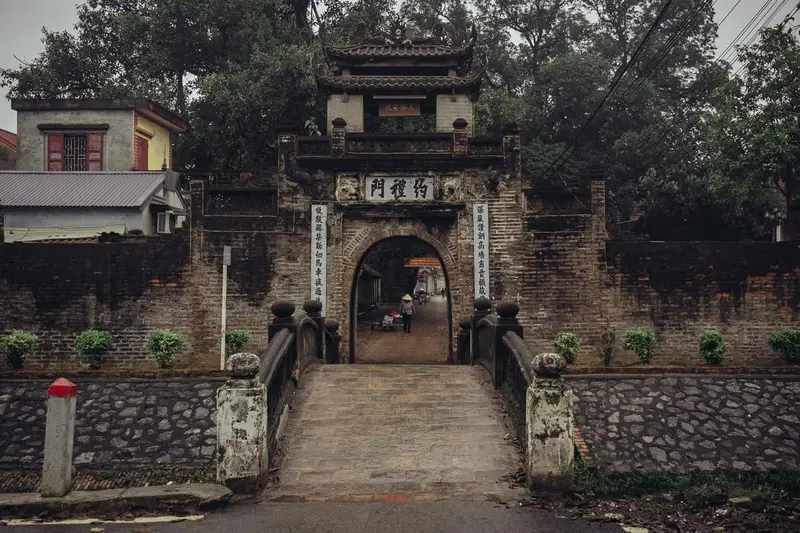 Gh&eacute; L&agrave;ng Ước Lễ xem nghề l&agrave;m chả lừng lẫy thủ đ&ocirc; 2