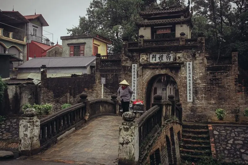 Gh&eacute; L&agrave;ng Ước Lễ xem nghề l&agrave;m chả lừng lẫy thủ đ&ocirc; 3