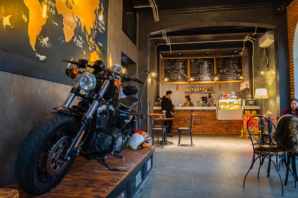 2 Banhs Coffee Hải Ph&ograve;ng v&agrave; kh&ocirc;ng gian studio si&ecirc;u chất 14