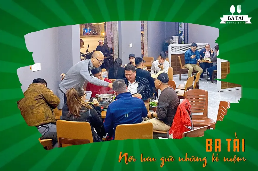 Ba T&agrave;i Qu&aacute;n - Qu&aacute;n ngon d&agrave;nh cho c&aacute;c t&iacute;n đồ lẩu nướng tại Hải Ph&ograve;ng 2