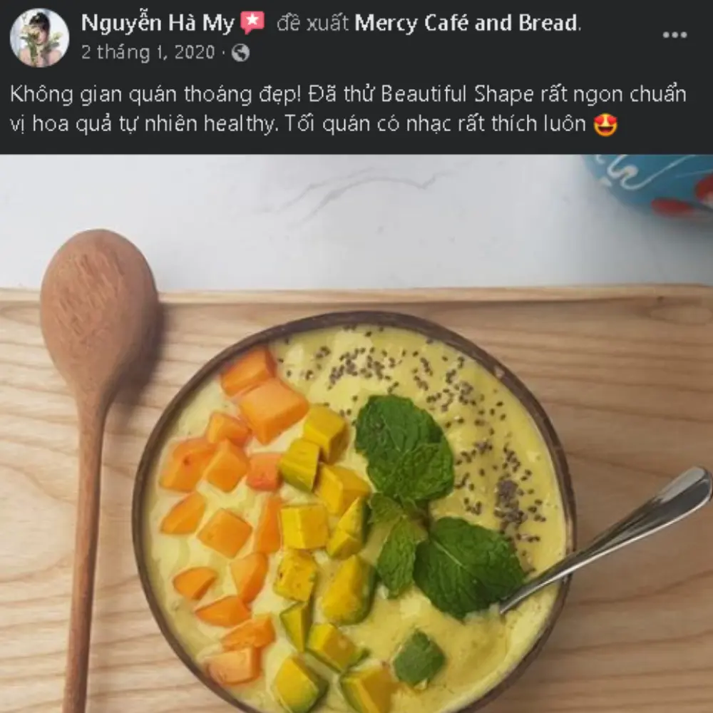 Mercy Caf&eacute; and Bread - Kh&ocirc;ng gian &acirc;m nhạc cực chill tại phố M&ecirc; Linh 16