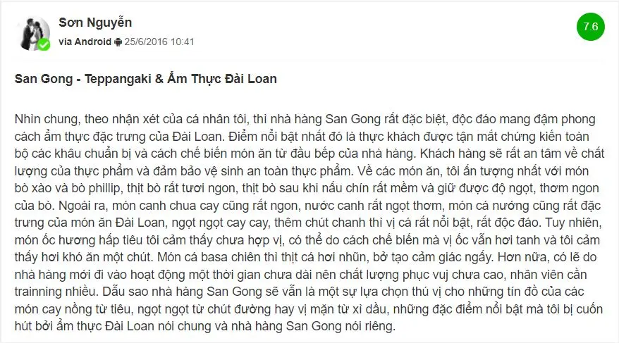 Một tho&aacute;ng đặc biệt tại Teppangaki Ẩm Thực Đ&agrave;i Loan (San Gong Hai Phong) 26