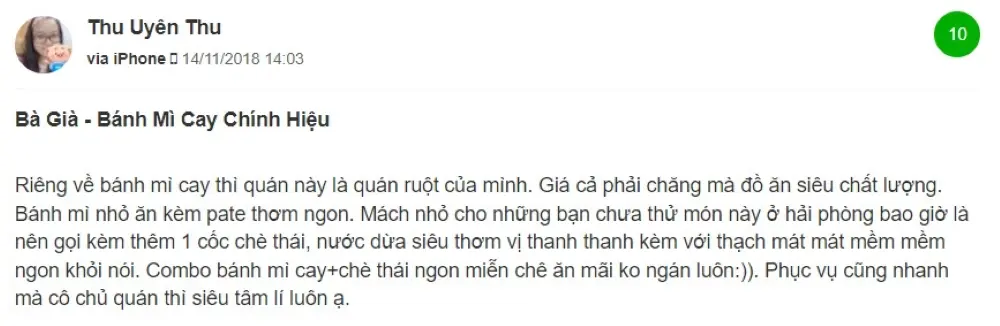 Ngất ng&acirc;y với B&aacute;nh m&igrave; cay B&agrave; Gi&agrave; Hải Ph&ograve;ng chỉ từ 2.000 đồng một ổ 7