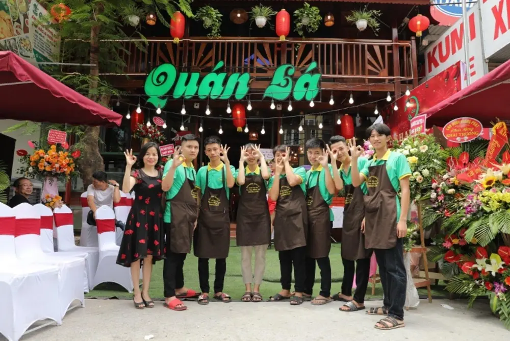 Nh&agrave; h&agrave;ng Qu&aacute;n L&aacute; Hải Ph&ograve;ng - Hương vị ẩm thực đồng qu&ecirc; T&acirc;y Bắc 11