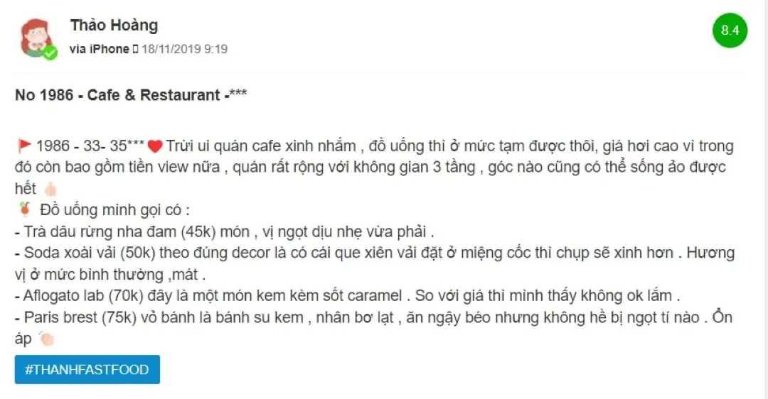 No 1986 Coffee chiếm trọn spotlight với lối kiến tr&uacute;c kh&aacute;c lạ giữa l&ograve;ng Đất Cảng 19