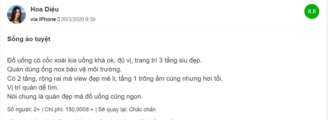Sa v&agrave;o lưới t&igrave;nh của những thức uống tại Zebee Cafe Lạch Tray 21