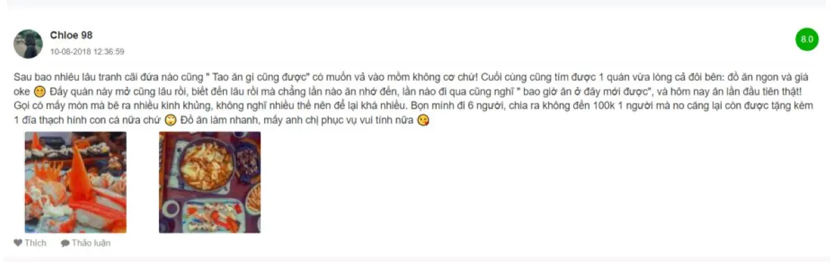 Th&egrave;m m&oacute;n H&agrave;n Nhật? C&oacute; ngay Mychis Qu&aacute;n phục vụ cho bạn đ&acirc;y! 7